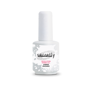 UV/LED гел Secretly Revolution Hybrid Gel Shimmer Milkshake 15ml