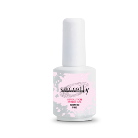 UV/LED гел Secretly Revolution Hybrid Gel Shimmer Pink 15ml