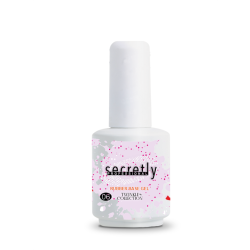 База гел лак SECRETLY  Rubber base Twinkle Collection 06 15 мл.