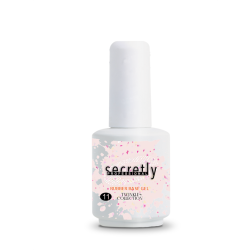 База гел лак SECRETLY  Rubber base Twinkle Collection 11 15 мл.