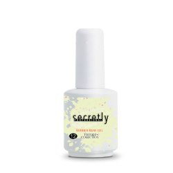 База гел лак SECRETLY  Rubber base Twinkle Collection 12 15 мл.