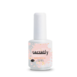 База гел лак SECRETLY  Rubber base Twinkle Collection 13 15 мл.