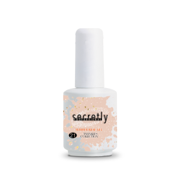 База гел лак SECRETLY Rubber base Twinkle Collection 21 15 мл.