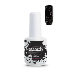 Топ Гел Лак SECRETLY Flake Collection Top Coat 2 15 мл.