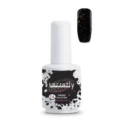 Топ Гел Лак SECRETLY Shimmer Collection Glitter Top Coat 4 15 мл.