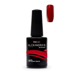 Гел лак ALEXANDRA`S Red Town Collection Berry Islands #297
