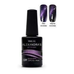 Гел лак ALEXANDRA`S Crystal cat eye collection Alexandrite #239 14ml