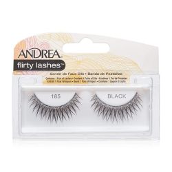 Мигли Цели ANDREA Style 185 Silver glitter Black