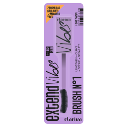 Четка за спирала Clarissa VIBES MASCARA BRUSH PURPLE N. 1