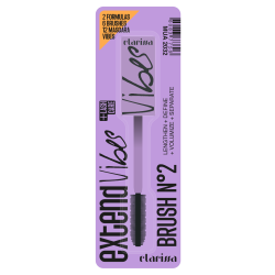Четка за спирала Clarissa VIBES MASCARA BRUSH PURPLE N. 2