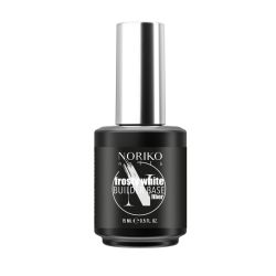 База Гел Лак Noriko Nails Builder Base Frosty White Fiber 15 ml