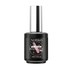 База Гел Лак Noriko Nails Builder Base Pink Glow Fiber 15 ml