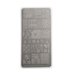 Шаблони за декорации CLARISSA Plate Stamping Natale - Коледни #CL3165