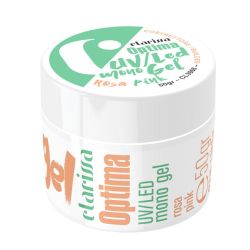 UV/LED гел Clarissa OPTIMA Monogel Rosa Fibro Di Vetro 50 g