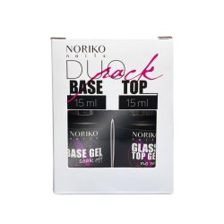 Комплект база и топ NORIKO Nails DUO Base and Glass Top Gel 15ml