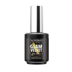 Топ Гел Лак Noriko Nails Glam Velvet Gold Top Matte 15 ml