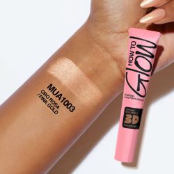HOW TO GLOW хайлайтър Clarissa PINK GOLD 10ml