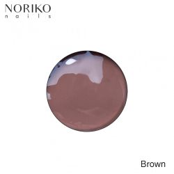 Гелова боичка NORIKO Nails Paint Gel Brown 5 g