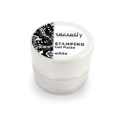 Гел паста за печати SECRETLY Stamping Gel Paste бяла 5 гр.