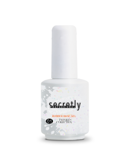 База гел лак SECRETLY Rubber base Twinkle Collection 1 15 мл.
