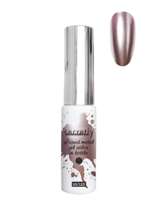 Гелова боичка Secretly Liquid metal gel color in bottle 5 10 ml