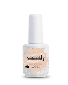 База гел лак SECRETLY Rubber base Twinkle Collection 21 15 мл.