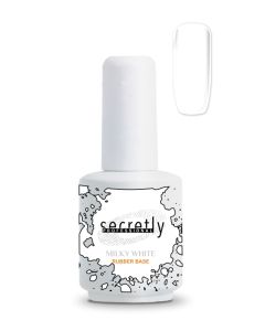 База Гел Лак SECRETLY Rubber Base Milky White 15 мл.
