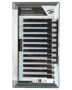 Мигли SECRETLY Premium line 0.15 C 9мм 