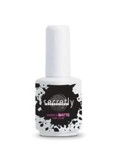 Топ Мат Гел Лак SECRETLY Rubber Matte Top Coat 15 мл.