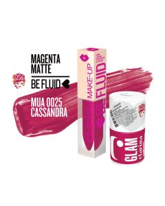 Червило Clarissa BE FLUID LIP COLOR Fuchsia Collection CASSANDRA-MAGENTA MATTE 4ml