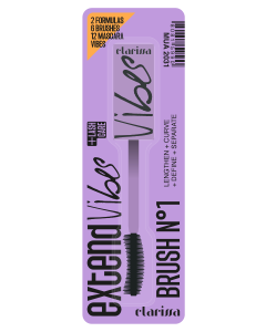 Четка за спирала Clarissa VIBES MASCARA BRUSH PURPLE N. 1