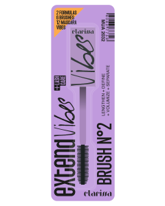 Четка за спирала Clarissa VIBES MASCARA BRUSH PURPLE N. 2