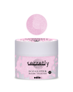 UV/LED гел SECRETLY PROFESSIONAL ECO GLITTER BUILDER GEL Collection #5