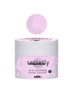 UV/LED гел SECRETLY PROFESSIONAL ECO GLITTER BUILDER GEL Collection #6
