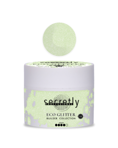 UV/LED гел SECRETLY PROFESSIONAL ECO GLITTER BUILDER GEL Collection #11