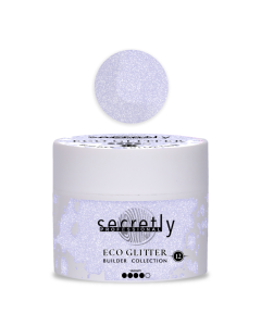UV/LED гел SECRETLY PROFESSIONAL ECO GLITTER BUILDER GEL Collection #12