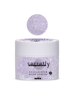 UV/LED гел SECRETLY PROFESSIONAL ECO GLITTER BUILDER GEL Collection #18
