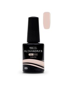База гел лак ALEXANDRA'S PROLINE Fiber Base Collection #3 14ml