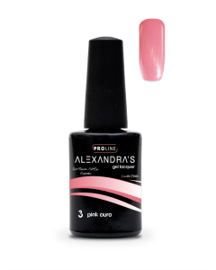 Гел лак ALEXANDRA`S PROLINE Limited Edition Soft Blossom Cat Eye Collection Pink Aura #3
