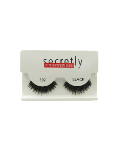 Мигли Цели SECRETLY Style 502 Black Extreme Premium Lashes 