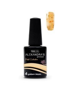 Гел лак ALEXANDRA'S PROLINE Petal Collection Golden Bloom #4