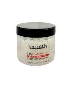 Скраб за крака SECRETLY PROFESSIONAL Foot Scrub Exfoliation Sugar Coconut shell Skin Care+ 350ml