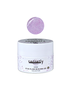 UV/LED гел SECRETLY PROFESSIONAL STAR FLAKE BUILDER GEL Collection #1