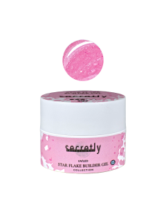 UV/LED гел SECRETLY PROFESSIONAL STAR FLAKE BUILDER GEL Collection #3