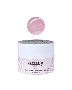 UV/LED гел SECRETLY PROFESSIONAL STAR FLAKE BUILDER GEL Collection #4