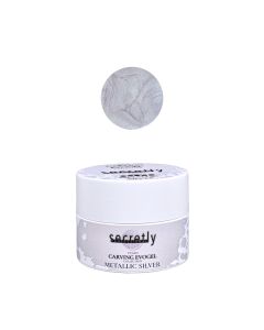 UV/LED Акригел SECRETLY PROFESSIONAL Carving Evogel Collection Metallic Silver
