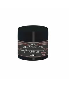 UV/LED гел ALEXANDRA'S PROLINE Power gel Collection Sparkle Pink 50g
