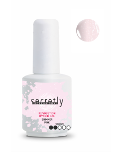 UV/LED гел Secretly Revolution Hybrid Gel Shimmer Pink 15ml