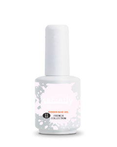 База Гел Лак SECRETLY Rubber Base Gel French Collection #11 15 мл.
