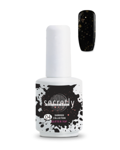 Топ Гел Лак SECRETLY Shimmer Collection Glitter Top Coat 4 15 мл.